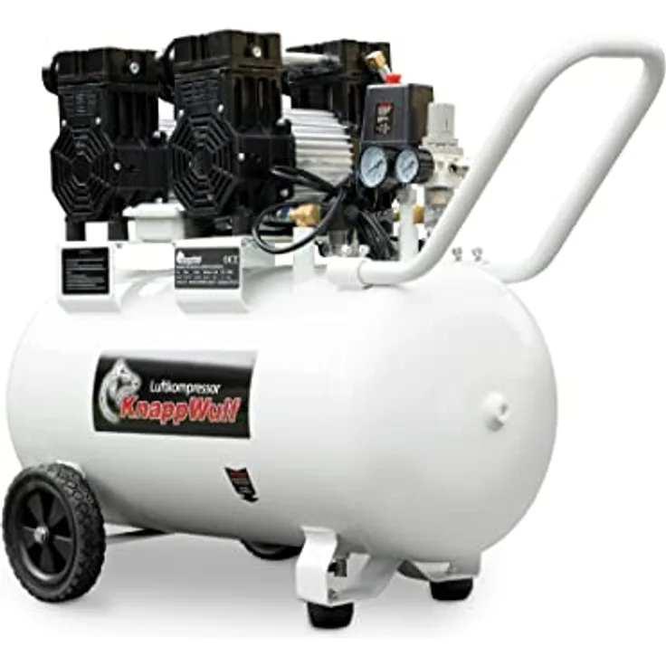 KnappWulf Kompressor "mucksmäuschenstill" Modell KW2070 DIE NEUE GENERATION 8bar Druckluftkompressor 69db