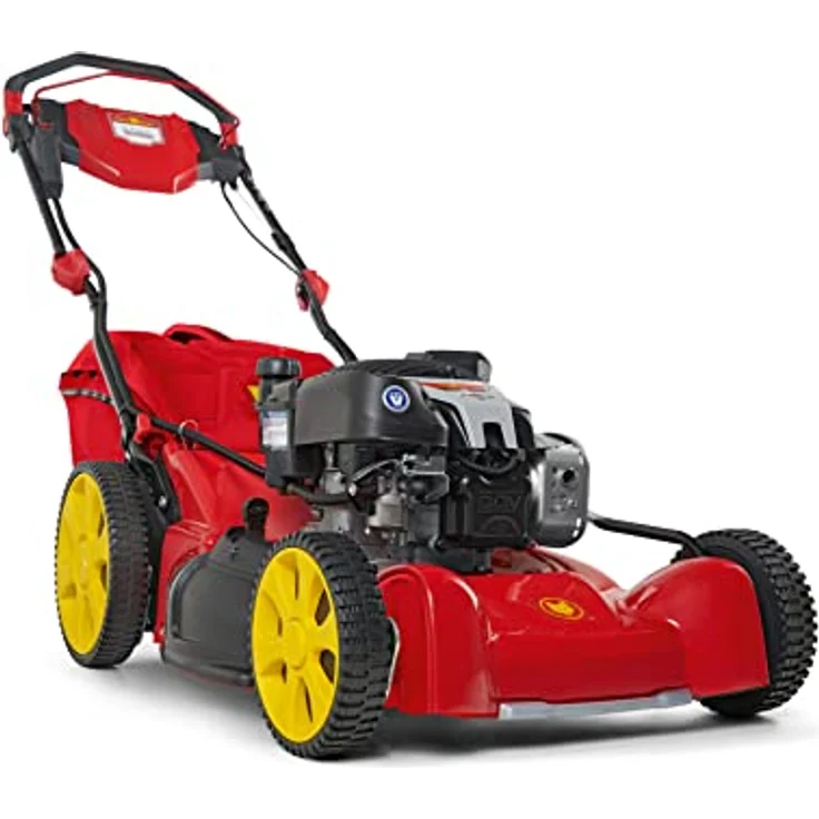 WOLF-Garten Benzinrasenmäher A 530 A SP HW IS, 53 cm Schnittbreite, mit Radantrieb, kraftvoller Briggs & Stratton Motor, EasySpeed-Antrieb, 4 Mähoptionen, 70 l Fangsack, höhenverstellbarer Griff – Bild 2