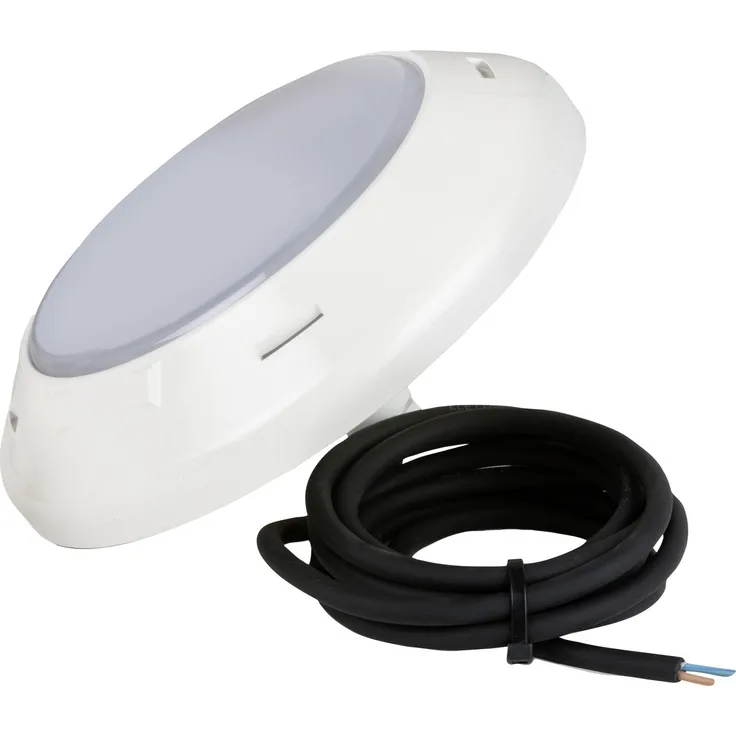 Gre LED-Strahler für Einbaupools, 9 LEDs, weiß, 16 Watt, inkl. 24 m Kabel
