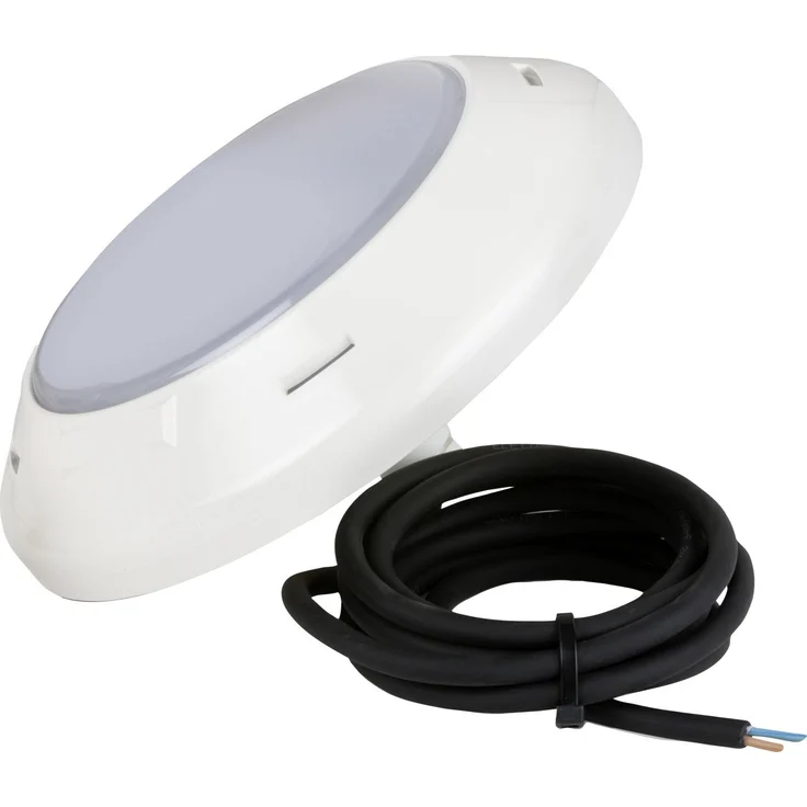 Gre LED-Strahler für Einbaupools, 9 LEDs, weiß, 16 Watt, inkl. 24 m Kabel