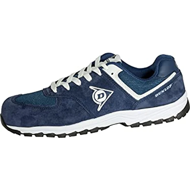Dunlop_Workwear Flying Arrow S3 Sicherheitsschuh, marine, Größe 47, Veloursleder mit atmungsaktiven Mesh-Einsätzen, EN ISO 20345:2022 S3S FO HRO SR – Bild 3
