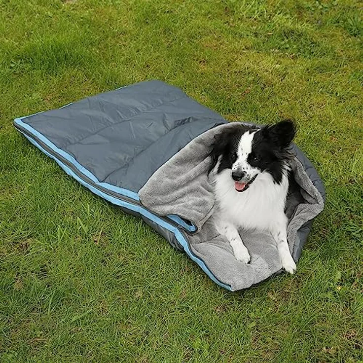 your GEAR Lodi - 3-in-1 Hundeschlafsack Hundedecke Hundehandtuch 100x60 / 120x100 cm weich warm waschbar