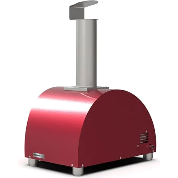 Alfa Forni Gas Pizzaofen Moderno 1 Pizza Rot - Backt 1 Pizza in 90 – Bild 6