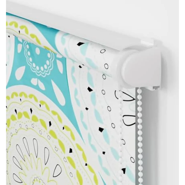 vidaXL Duschrollo mit Kassette 60x240 cm, wasserfestes PEVA, mit Kettenverbinder und Aluminiumoberfolie – Bild 7