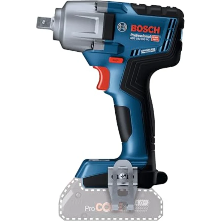 Bosch Professional 18V System Akku Drehschlagschrauber GDS 18V-450 PC (450 Nm Anziehmoment, 800 Nm Losbrechmoment) – Bild 2