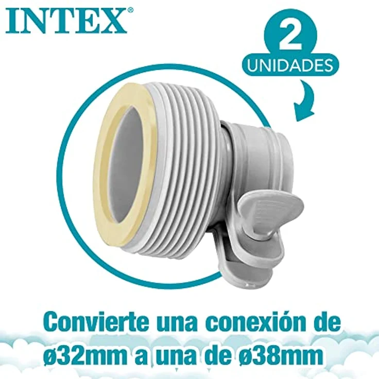 Intex 29061 Adapter Typ B Ersatzteil Poolanschlüsse Poolschläuche Filterpumpe – Bild 4
