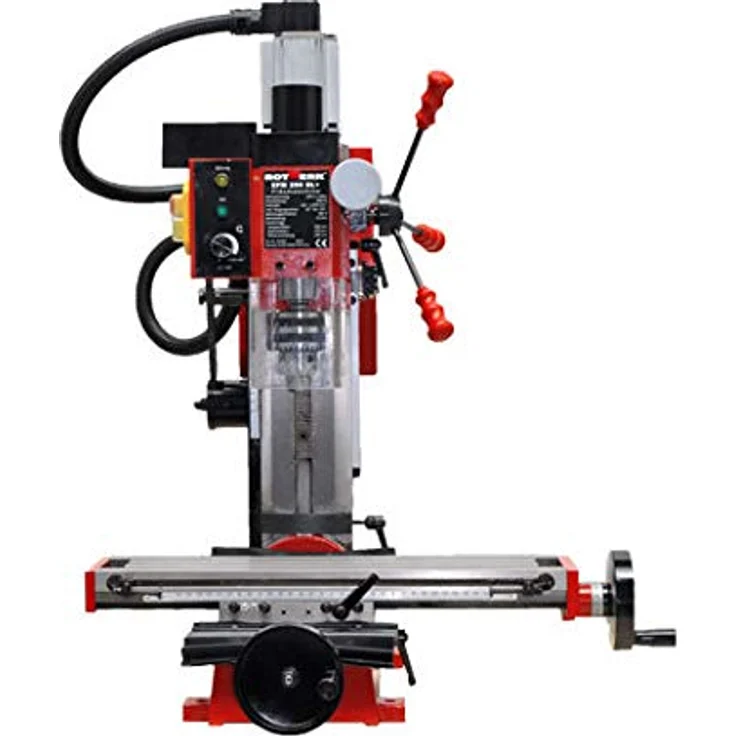 Rotwerk Fräsmaschine EFM200BL+, Bürstenloser Motor, 230V/500W, stufenlose Drehzahlverstellung, Blau – Bild 2
