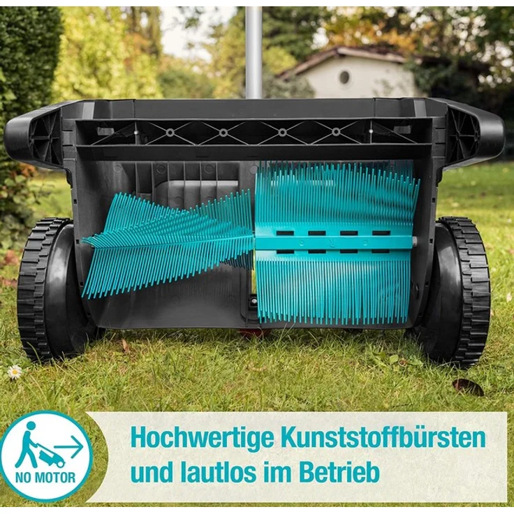 GARDENA 03565-20 Laub- und Rasensammler, umweltfreundliches Sammeln von Blättern, handbetrieben – Bild 4