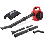 Scheppach Laubsauger Laubbläser LBH2600P Benzin-Laubbläser, Luftstrom 678 m³/h, Luftgeschwindigkeit 268 km/h