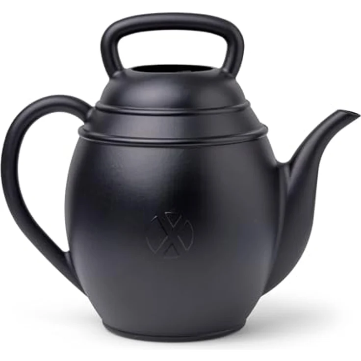 Xala Gießkanne Chai 10L, bruchfest und leicht, schwarz, für Innen- und Außeneinsatz, ergonomisches Design – Bild 1