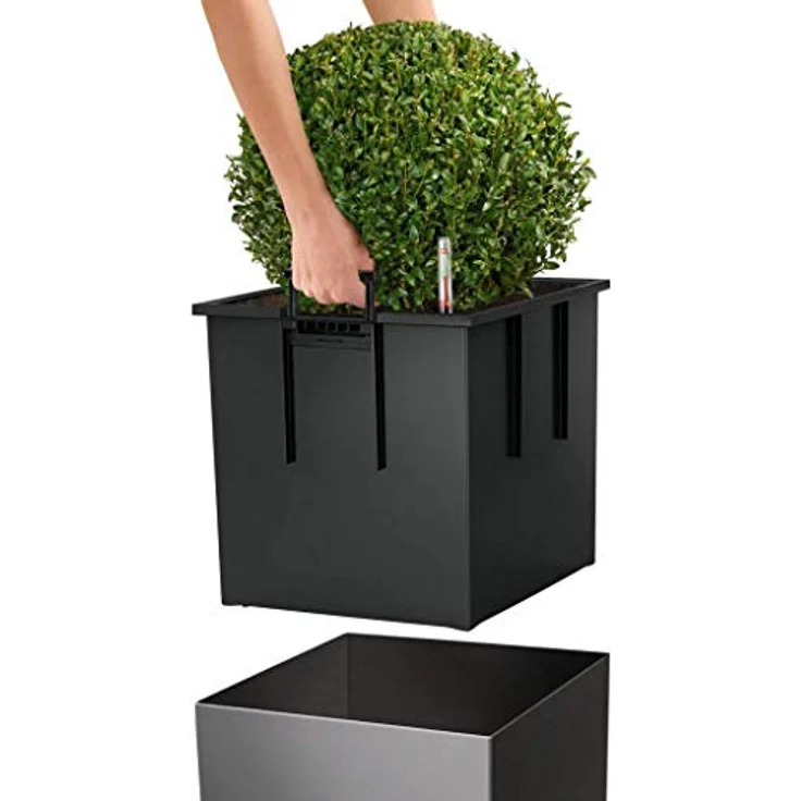 CUBE 30, All-in-One, Silber metallic - Lechuza – Bild 5