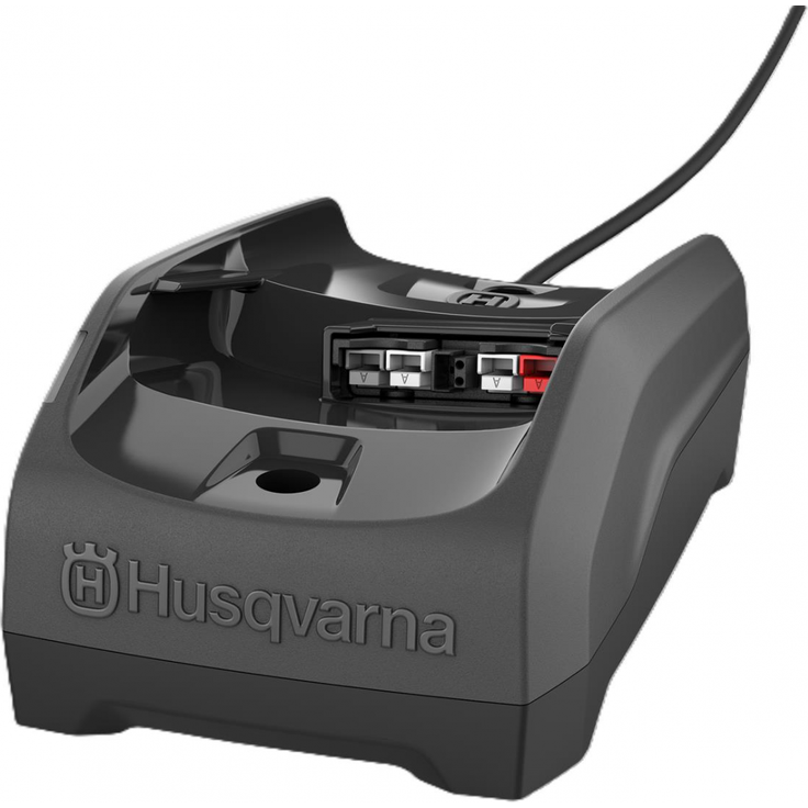 Husqvarna 40-C80 BLI-X, Batterie-Ladegerät mit 80 W Ladeleistung, Netzspannung 100 - 240 V