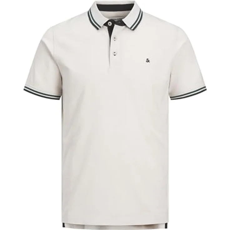 Jack & Jones Poloshirt JJEPAULOS POLO SS NOOS, Stickerei, schmal geschnitten, Baumwolle – Bild 2