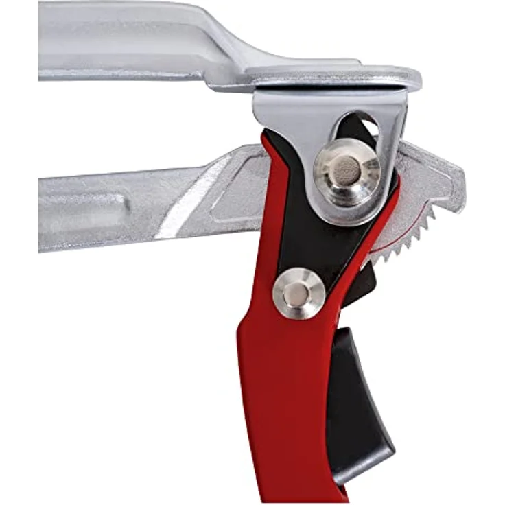 STIER Ganzstahl Hebelzwinge FHZ 250/120, mit bis zu 1570 Nm Spannkraft, einfaches Festspannen mit Hebelfunktion, aus robustem Stahl gebogen, Zwinge, Hebelzwinge – Bild 3