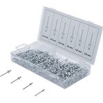 BGS 8058 Blindnieten-Sortiment, Alu, 400 teilig