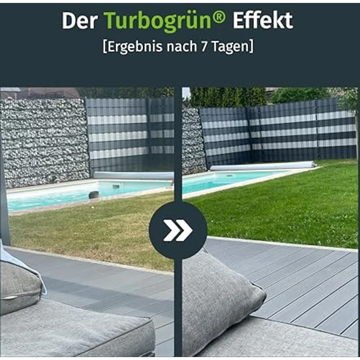 TURBOGRUEN Turbogrün Rasendünger Sommer 2,5kg, NPK 11/3/15, staubarmes Granulat, ideal für Streuwagen, fördert gesundes Wachstum und verdrängt Moos – Bild 3