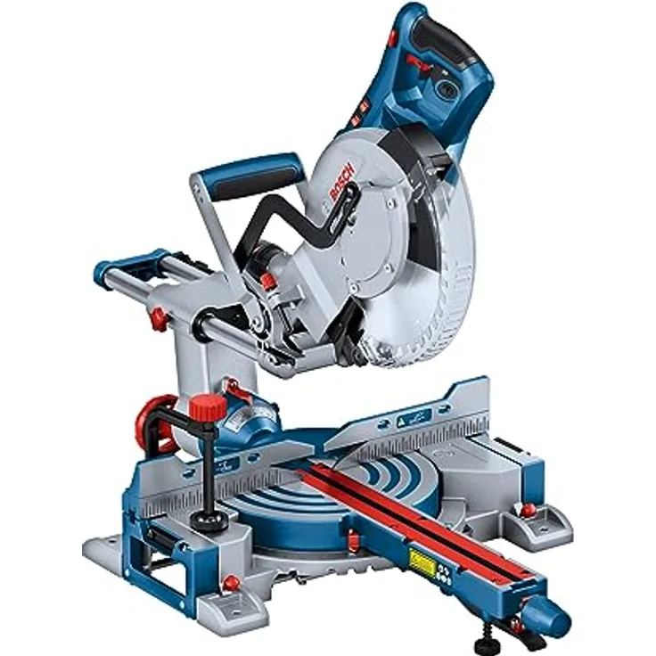 Bosch Professional mobile Kapp- und Gehrungssäge GCM 305-254 D (schneidet bis zu 90 x 305 mm, inkl. 1x Kreissägeblatt, 2x Werkstückauflage, Staubbeutel, Klemme)