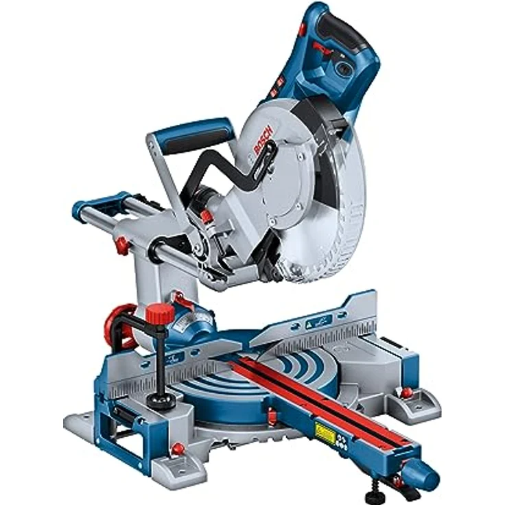 Bosch Professional mobile Kapp- und Gehrungssäge GCM 305-254 D (schneidet bis zu 90 x 305 mm, inkl. 1x Kreissägeblatt, 2x Werkstückauflage, Staubbeutel, Klemme) – Bild 1