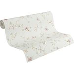 A.S. Création Blumentapete Weiß Vliestapete 937701 Wandtapete Tapete