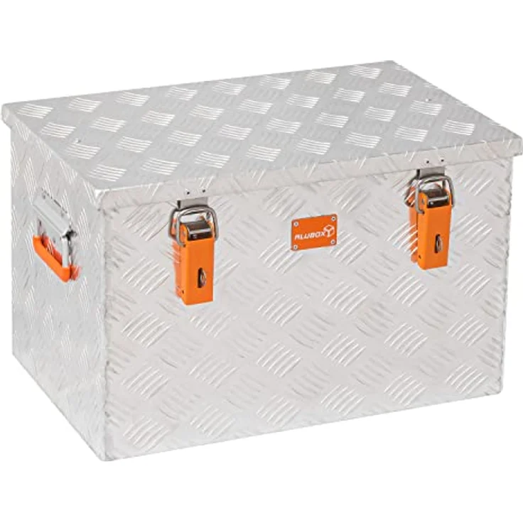 alubox Werkzeugkiste Riffelblech ABX-RL67 Aluminium 1,5mm Werkzeugkiste leicht und robust 67 Liter – Bild 1