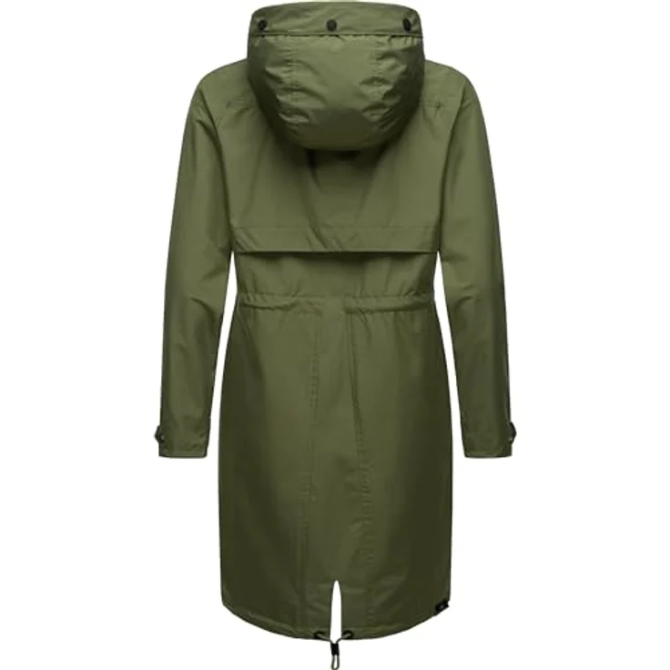 Ragwear Frodik, Damen Parka, wasserdicht und atmungsaktiv, grün, Größe L – Bild 3