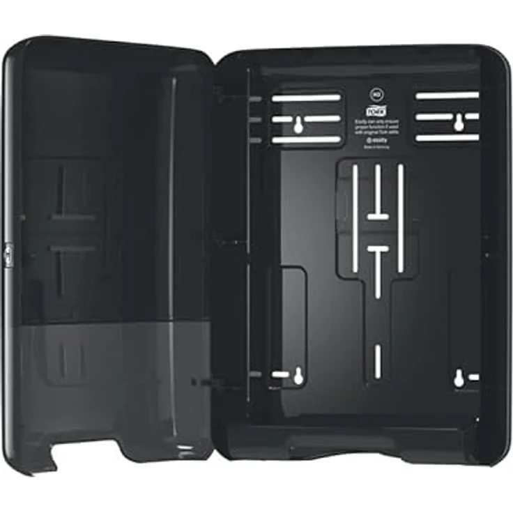 Tork 553008 Papiertuchspender H3 für Zickzack- und Lagenfalz Handtücher, Elevation Design, hygienische Einzeltuchentnahme, Schwarz – Bild 5