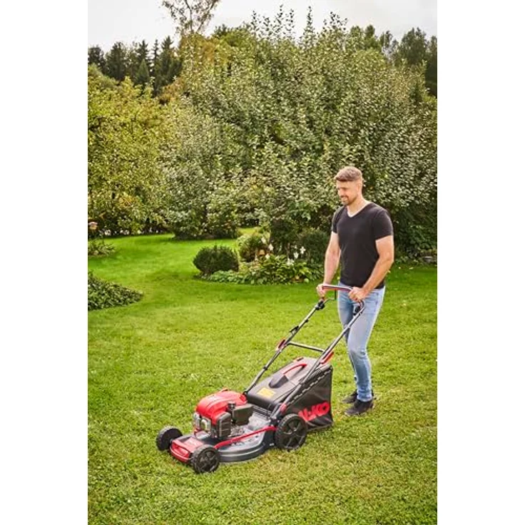 Al-Ko Benzin-Rasenmäher 4.66 SP-D Easy, 4-in-1 mit 46 cm Schnittbreite, Hinterradantrieb und 65 l Fangkorb – Bild 7