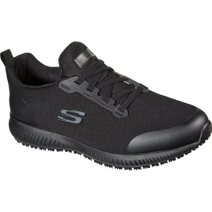 Skechers SKECHERS SQUAD SR-MYTON Sicherheitsschuh, Herren Berufsschuh als Slip On, rutschhemmend, schwarz – Bild 1