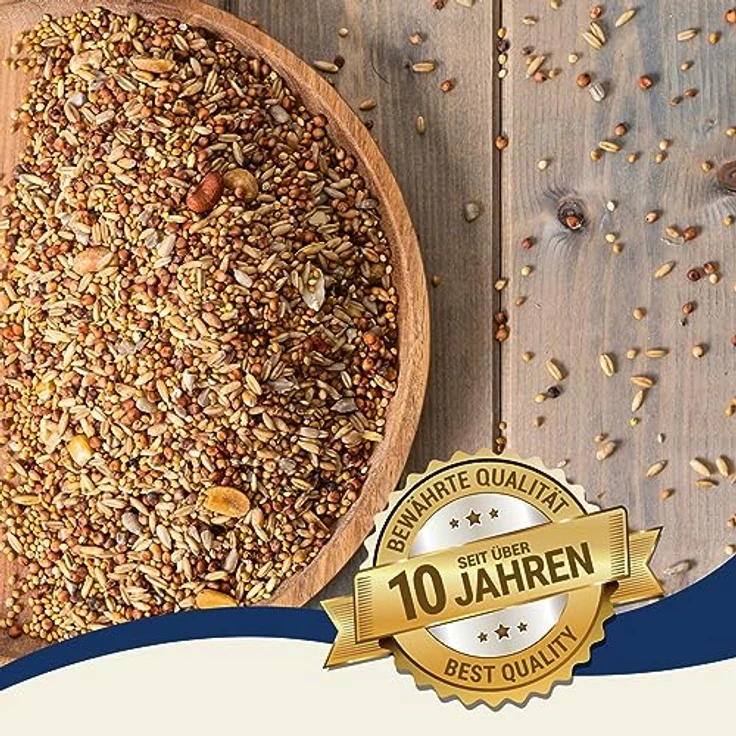 Lyra Pet® | 25 kg Streufutter schalenfrei | Wildvogelfutter ohne Schalen | Ganzjahres Vogelfutter für Wildvögel | Schalenlos & Fetthaltig | Ideal für Balkon & Terrasse | Kraftspendend & Sauber – Bild 4