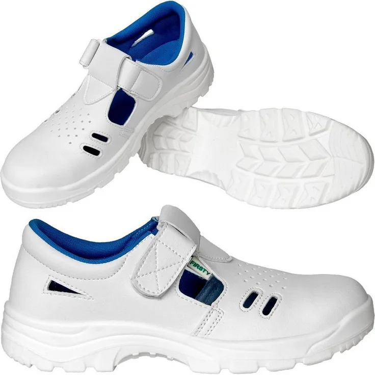 Ardon Safety Kochschuhe Sicherheitsschuhe Küchenschuhe Sandale WEIß Arbeitsschuh, flexibel und abriebfest