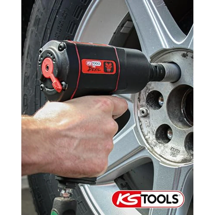 KS Tools 515.1901 Druckluft-Ausblaspistole mit Durchflussregulierung – Bild 8