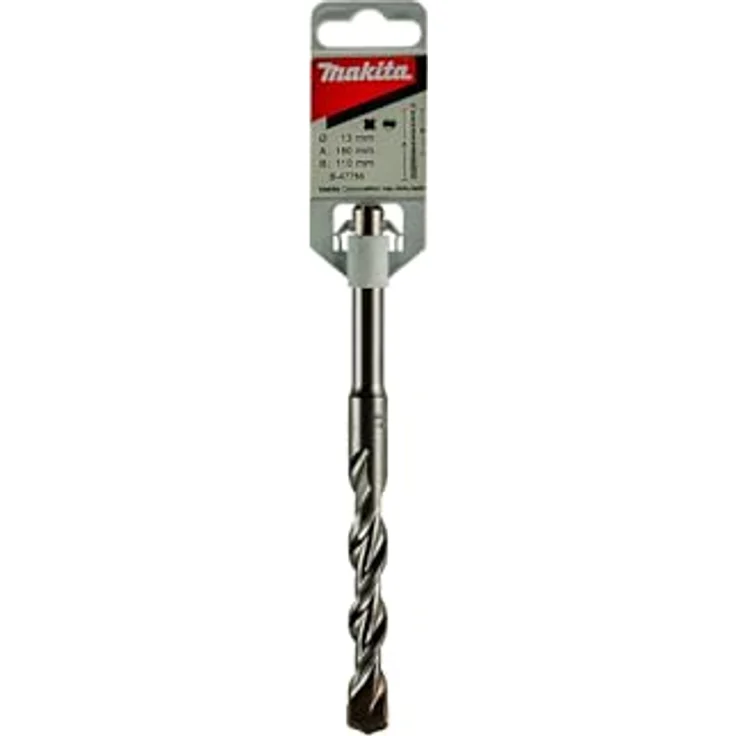 Makita HM Bohrer V-PLUS, Betonbohrer Ø 13,0 mm, Länge 160 mm, SDS-plus mit Zentrierspitze und 2 Power Breaker Schneidkanten – Bild 2