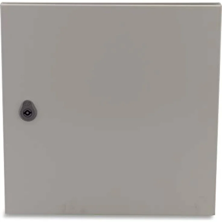 BOXEXPERT® Verteilerkasten Außen Wasserdicht IP66, Stahlblech 400x400x200mm - Serie Treva | Robuster Schaltschrank für Industrie und Werkstatt, temperaturbeständig -25°C bis +40°C, mit Sicherheitstür und Schlüssel – Bild 3
