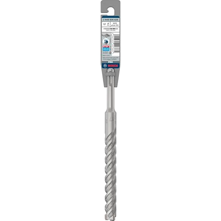 Bosch 1x PRO SDS plus-5X Hammerbohrer (für Stahlbeton, Beton, Ø 17,00 mm, Professional Zubehör Bohrhammer) – Bild 2