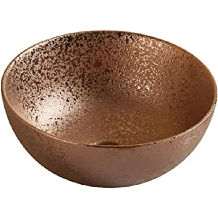 Aufsatzwaschtisch OSIRIS rund. Rose golden, 35,8 cm