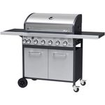 Tepro Gasgrill Edelstahl Grill "Rosedale" 6 + 1-Brenner mit Seitenkocher - Preisvergleich