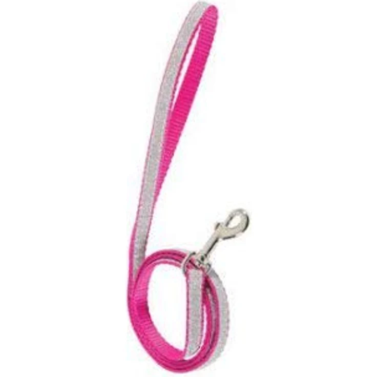 Zolux Shiny Hundeleine, Nylon, Rosa – Bild 3