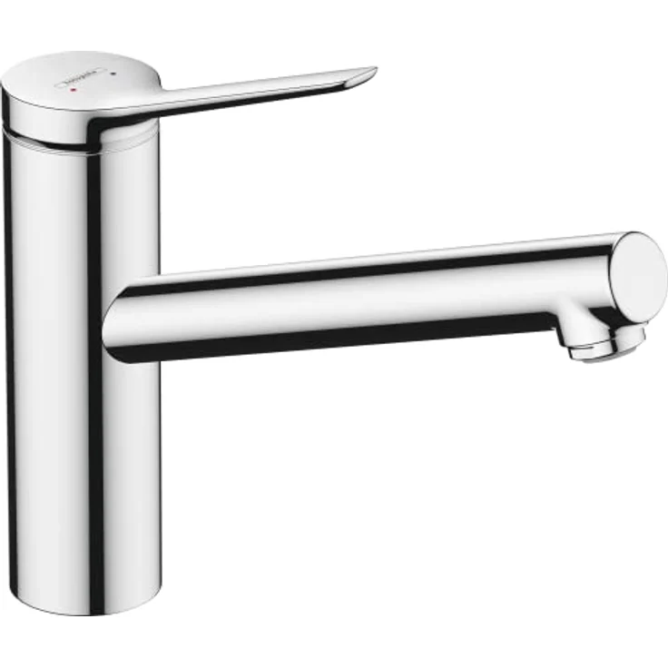 Grohe Küchenarmatur Hansgrohe 150 Zesis M33 EcoSmart, Einhebelmischer mit verchromter Oberfläche, EcoSmart Technologie und 3-stufigem Schwenkbereich – Bild 1