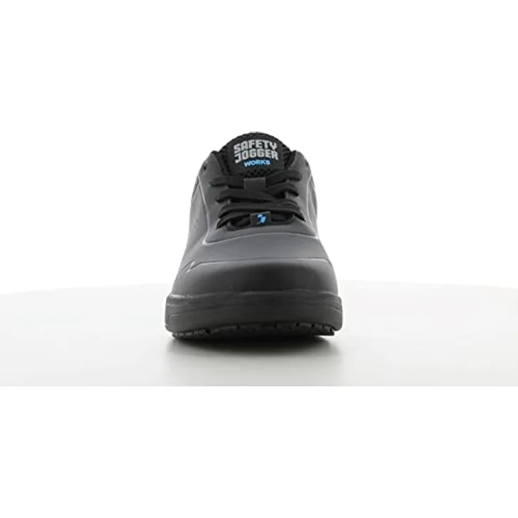Safety Jogger Works Elis O2, leichter Berufsschuh mit atmungsaktivem Obermaterial und rutschfester Laufsohle, schwarz – Bild 7