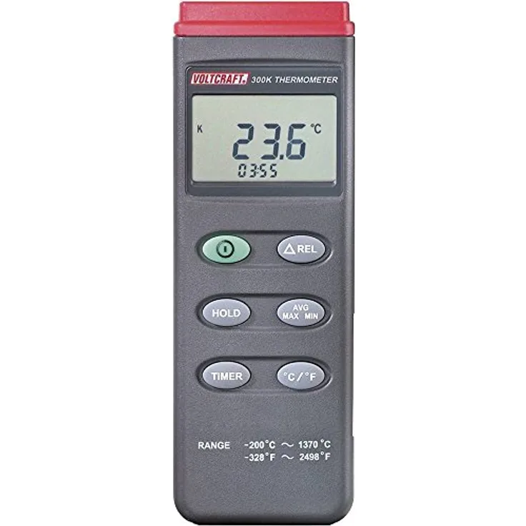 VOLTCRAFT K201 Temperatur-Messgerät -200 - +1370°C Fühler-Typ K