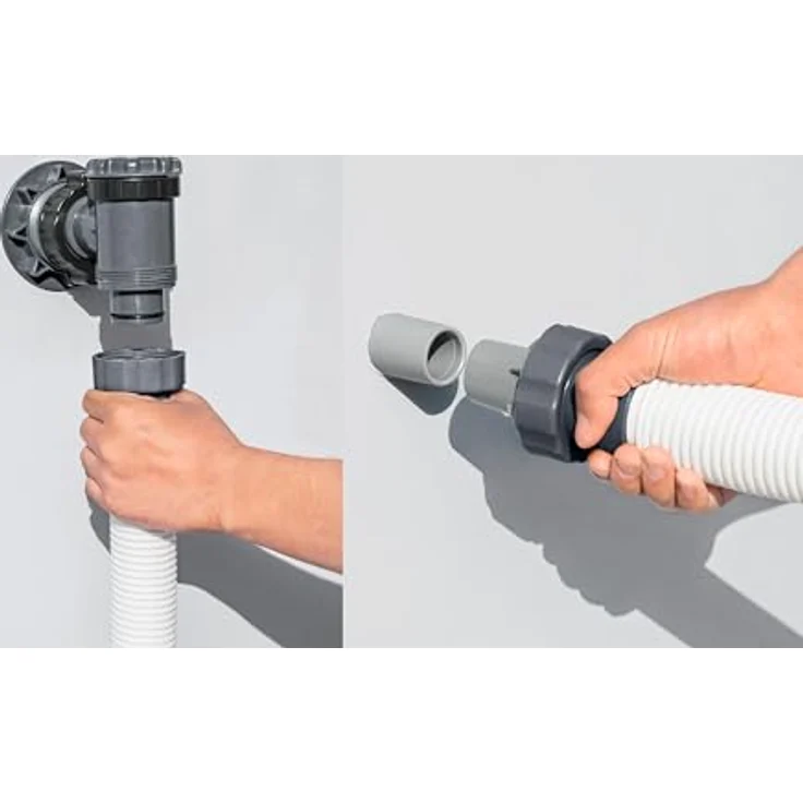 Bestway Filterpumpe 58386, Poolfilterpumpe mit 3028 l/h Leistung, für Becken 1100-17400 l, Kartuschenfilter Typ II – Bild 8