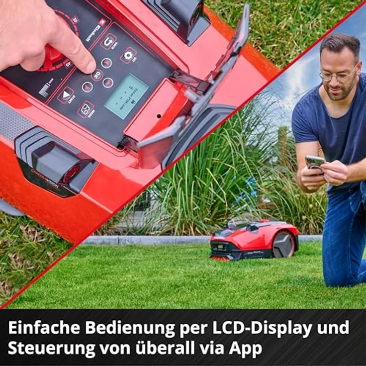 Einhell Mähroboter FREELEXO CAM PLUS 600, Rasenroboter mit Kameraerkennung, 600 m², inkl. Power X-Change Plus Akku, grün – Bild 8