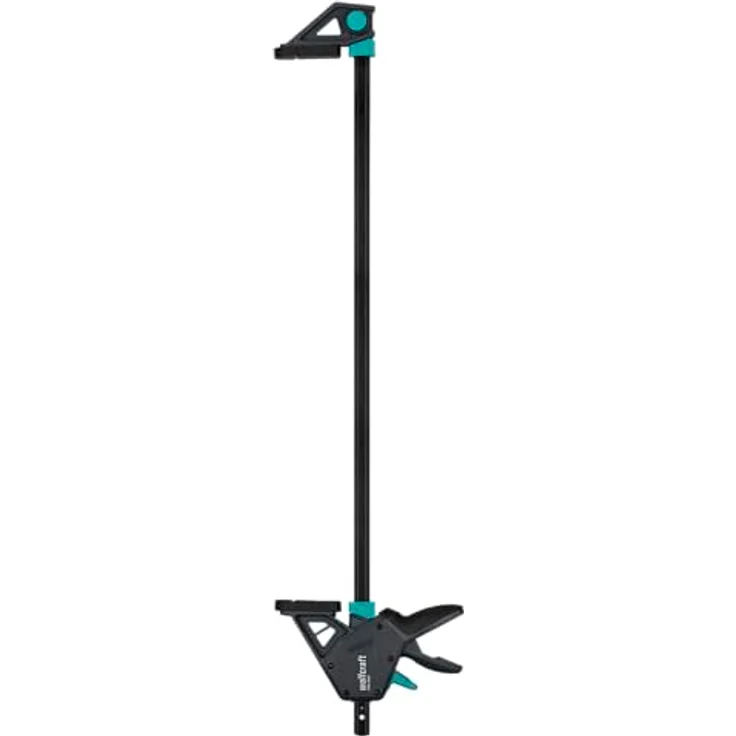 wolfcraft Einhandzwinge PRO MAX, 700 mm Spannweite, kontrolliertes Spannen mit einer Hand, bis zu 250 kg Spannkraft – Bild 2