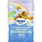 ISANA Kids Regenbogen-Bad – Bunter Badeschaum mit Apfelduft, färbt das Wasser, hautfreundlich & dermatologisch getestet