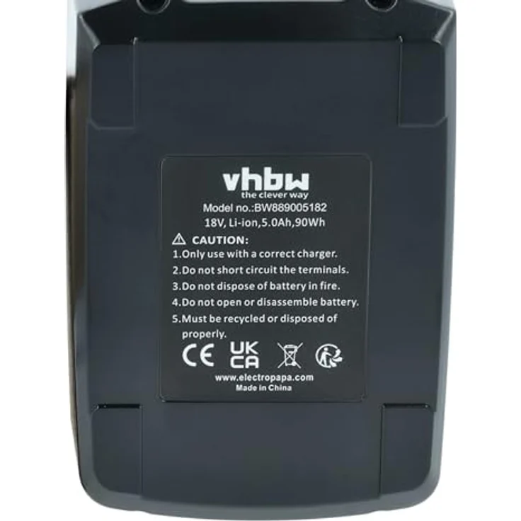 vhbw Akku für Gesipa Accubird Pro, 5000 mAh Li-Ion, 18 V, leistungsstark und langlebig – Bild 5
