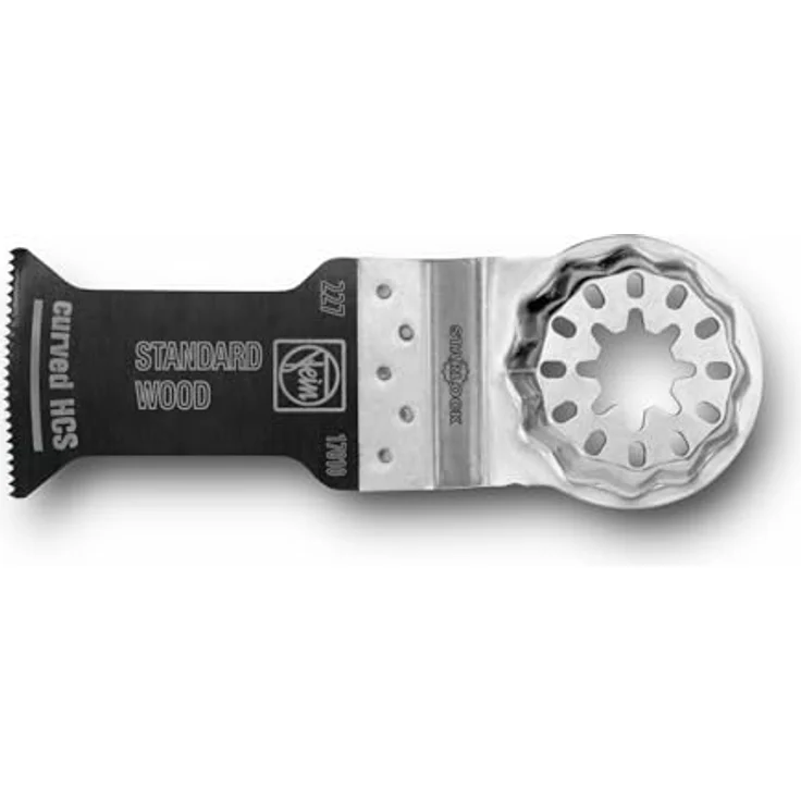 FEIN 63502227210 E-Cut Standard Sägeblatt (Curved, LxB 55 x 35 mm, Aufnahme SL, für SuperCut Construction, MultiMaster, MultiTalent) – Bild 2