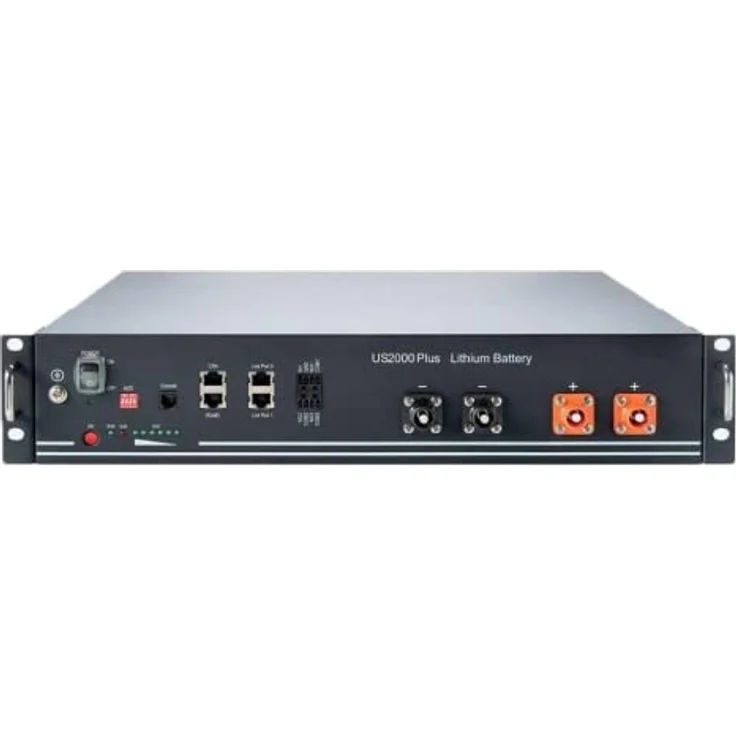 PylonTech LiFePo4 Speichermodul Set, 48V, 2,4 kWh, mit BMS, 6000 Zyklen, 50A max. Strom, wartungsfrei, inkl. Kabelsatz und Wechselrichterkabel – Bild 3