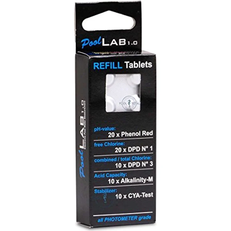 Nachfüllpack Testtabletten für PoolLab 1.0 – Bild 4