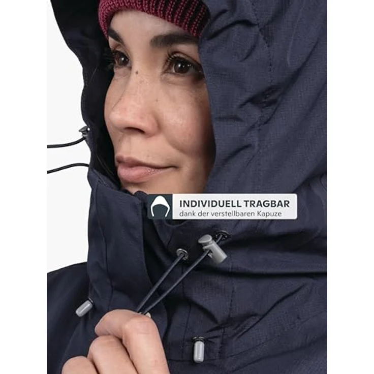 Schöffel Doppeljacke Hiking 3in1 Jacket Style Okere WMS, Outdoor-Arbeitsjacke mit 10.000 mm Wassersäule, für Damen – Bild 7