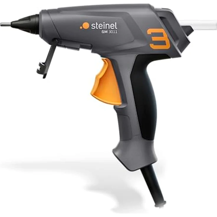 Steinel Klebepistole GlueMatic 3011 Set, inkl. ø11mm Klebesticks, Düse wechselbar, ideal für Reparaturen und zum Basteln – Bild 2